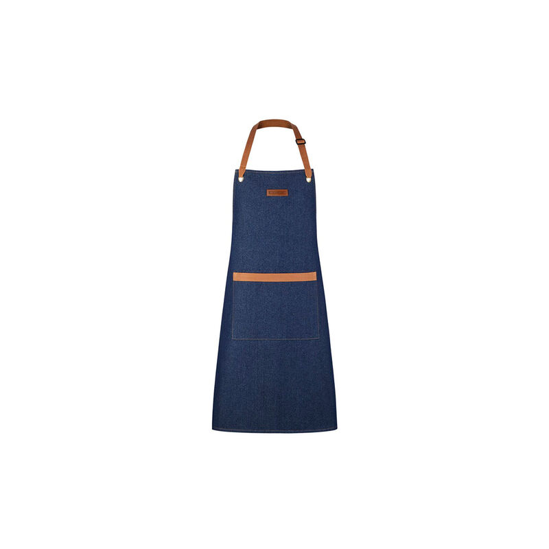 Le Creuset Chefs Apron Denim Blue image number 0